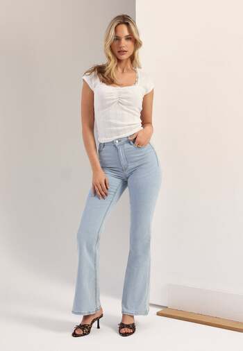 High waist jeans dame