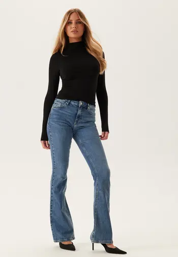 Jeans med høy midje