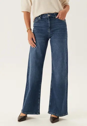Jeans høyt liv dame