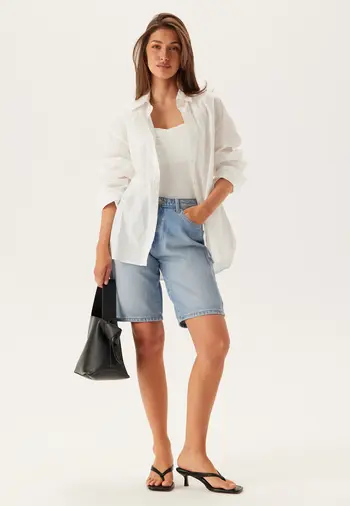 Jeansshorts dame, lang