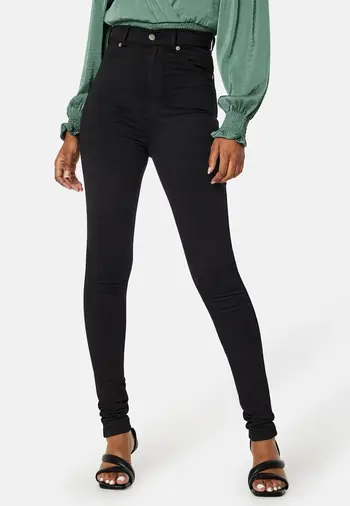Skinny jeans high waist dame