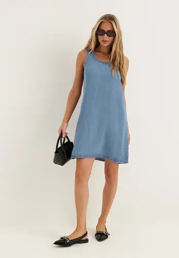 Strandkjole denim
